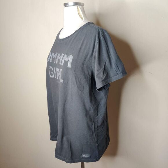 Life is Good Tee Shirt Ommm Girl Short Sleeve Classic Fit - Picture 7 of 11